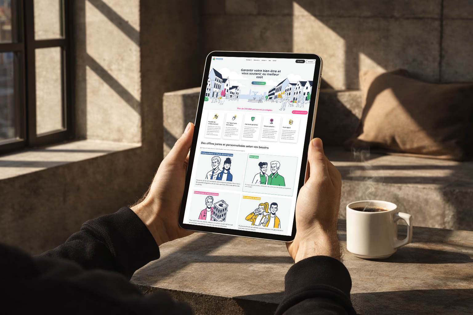 Mutuelle GSMC — visuel principal