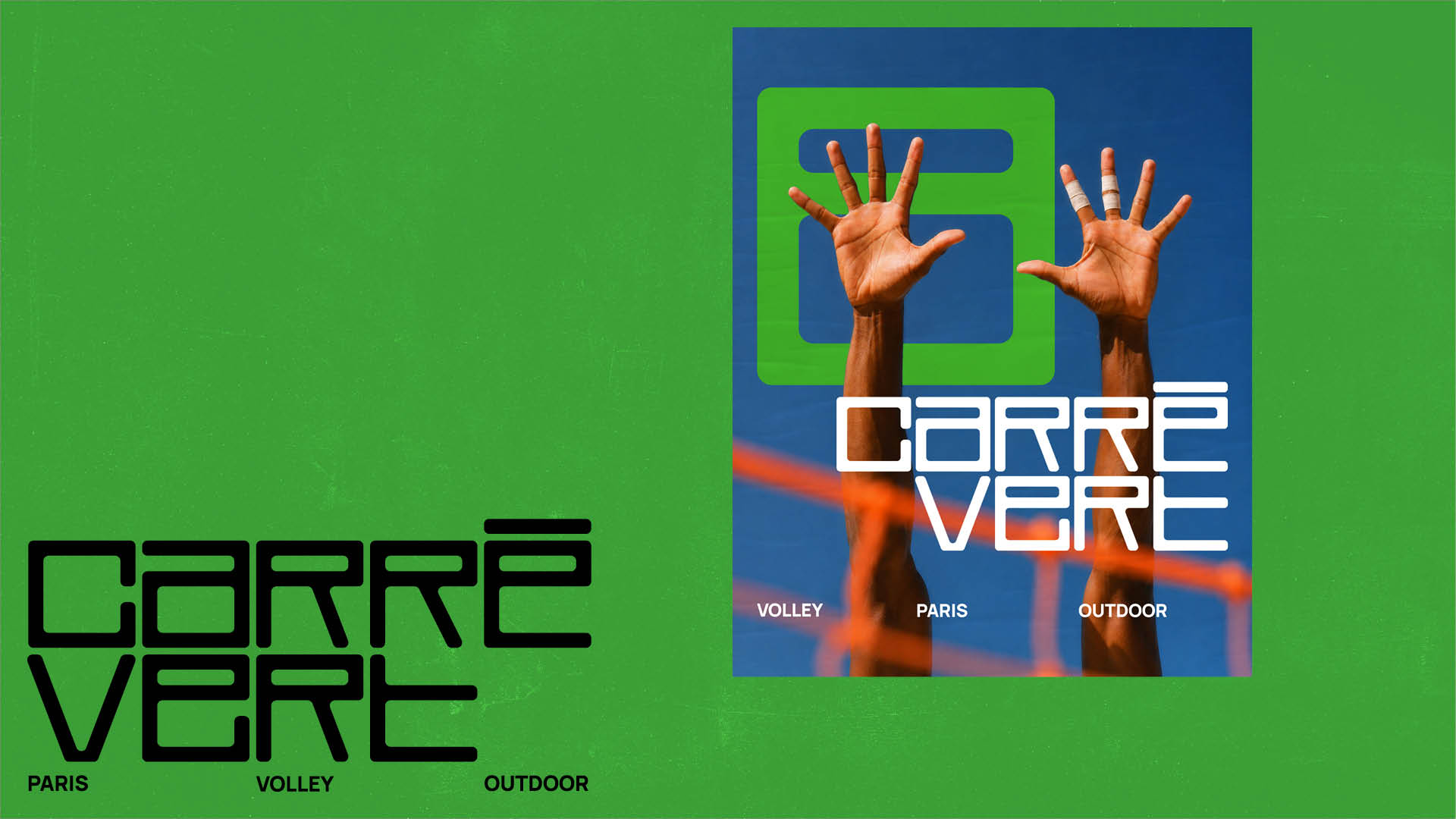 Carré vert — visuel principal