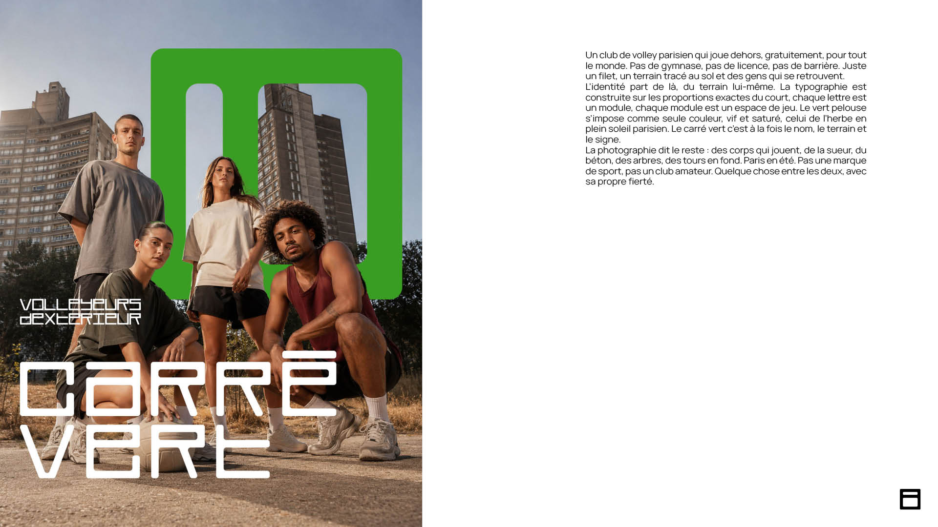 Carré vert — visuel 2